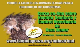 Gestión sanitaria y control veterinario de caza menor