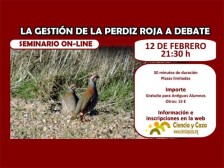 Seminario on-line sobre gestión de perdiz roja