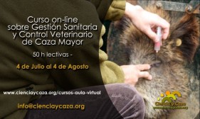 Curso online sobre Gestión Sanitaria y Control Veterinario de Caza Mayor